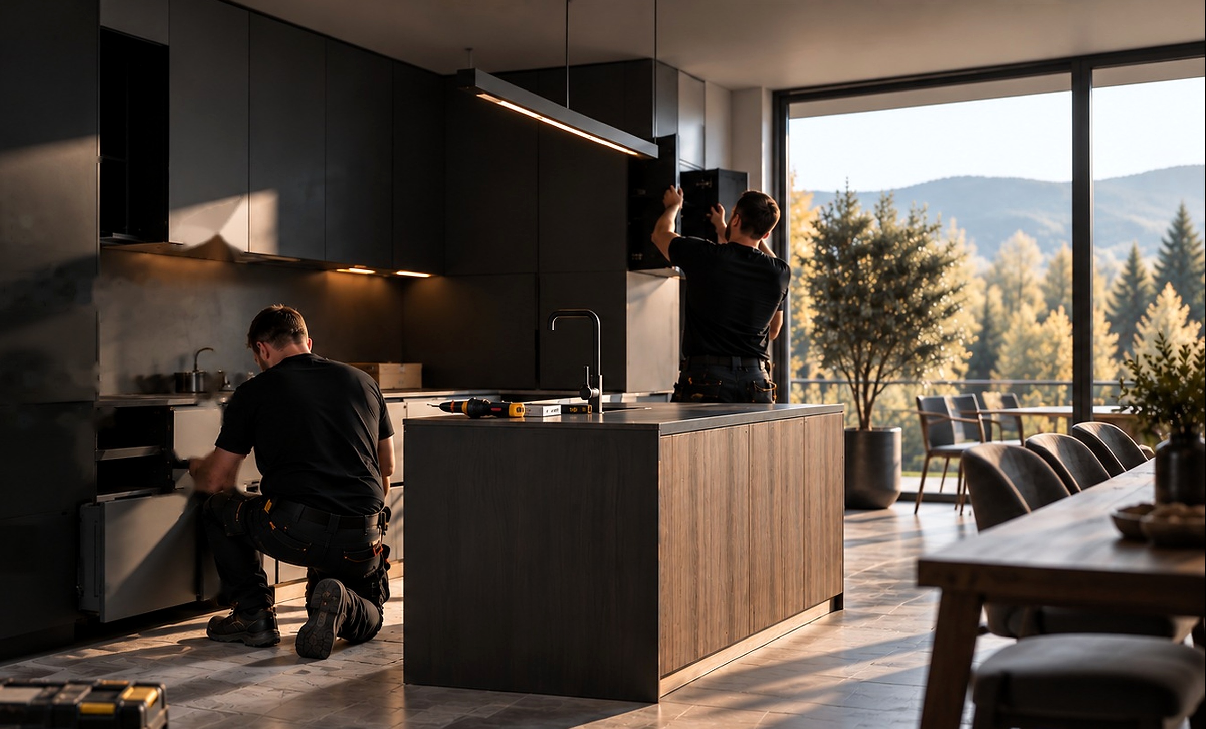 Professionelle Küchenmontage in Hannover – moderne Küche